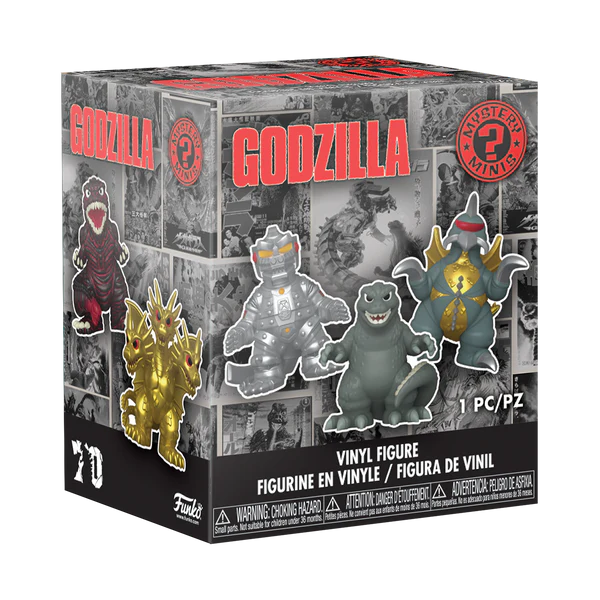 GODZILLA 70TH - Mystery Minis (BOX 12 Figurines) - 2
