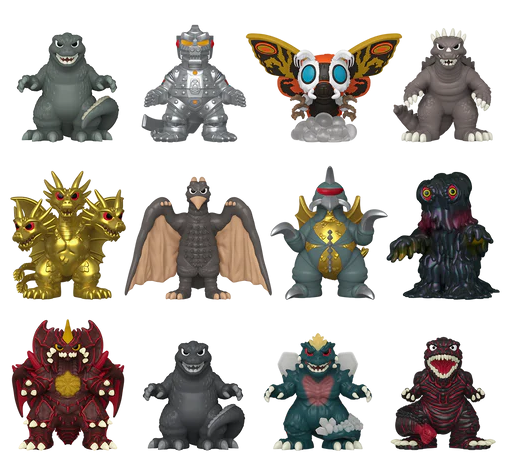 GODZILLA 70TH - Mystery Minis (BOX 12 Figurines) - 3