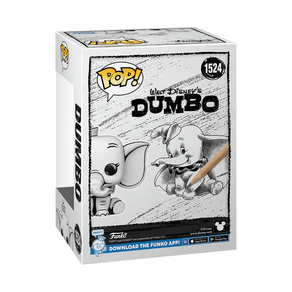 DISNEY - POP N° 1524 - Dumbo (Sketch) - 4