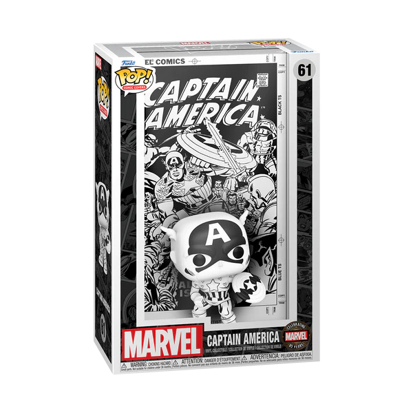MARVEL 85TH - POP Comic Cover N° 61 - Captain America - 2