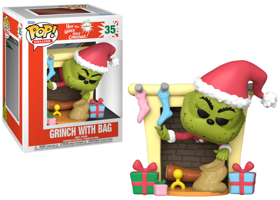 HOW THE GRINCH STOLE CHRISTMAS - POP Deluxe N° 35 - Grinch with