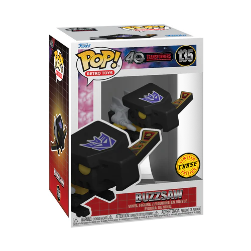 TRANSFORMERS G1 - POP Retro Toys N° 135 - Laserbeak avec Chase - 5