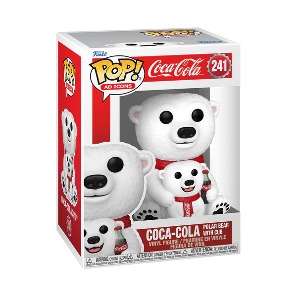COCA-COLA - POP & Buddy N° 241 - Ours polaire Coca-Cola avec Ourson - 2