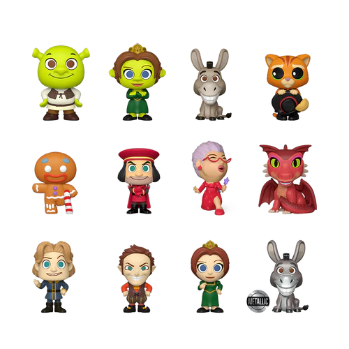 DREAMWORK 30EME ANNIV. - Shrek -Mystery Minis (BOX 12 Figurines) - 3