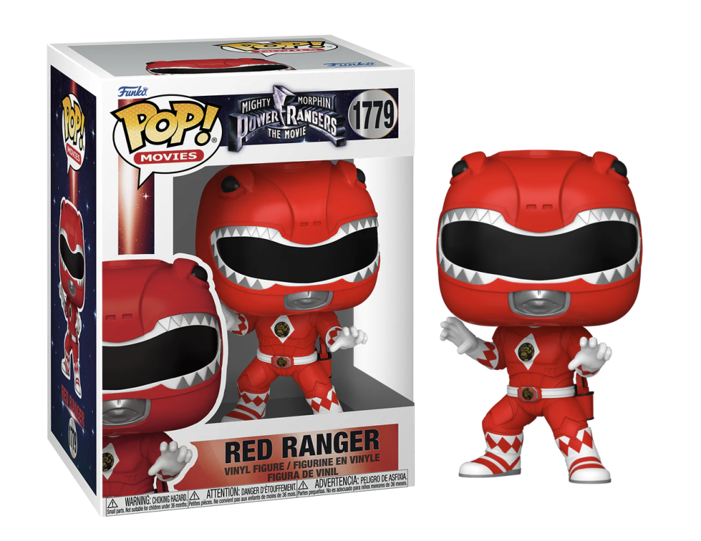 POWER RANGERS - POP Movies N° 1779 - Red Ranger : ShopForGeek.com ...