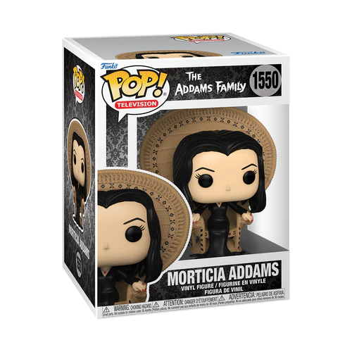 LA FAMILLE ADDAMS - POP Deluxe N° 1550 - Morticia sur Chaise - 2