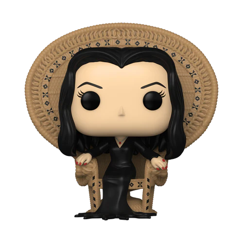 LA FAMILLE ADDAMS - POP Deluxe N° 1550 - Morticia sur Chaise - 3