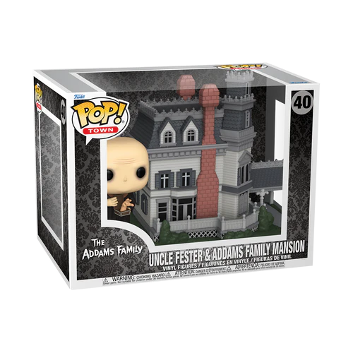 LA FAMILLE ADDAMS - POP TOWN N° 40 - Maison Addams avec Oncle Fétide - 2