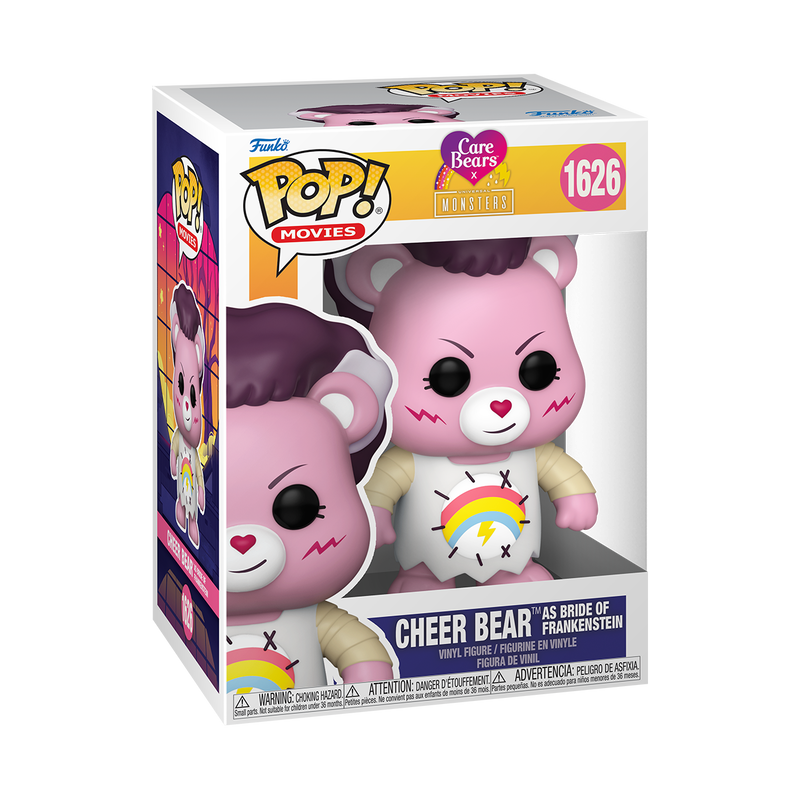 UM X Care Bears - POP Movies N°1626 - Cheer Bear Bride of Frankenstein - 3