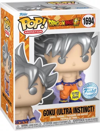 DRAGON BALL Z - POP N°1694 -  Goku Ultra Instinct (Glow in the Dark)