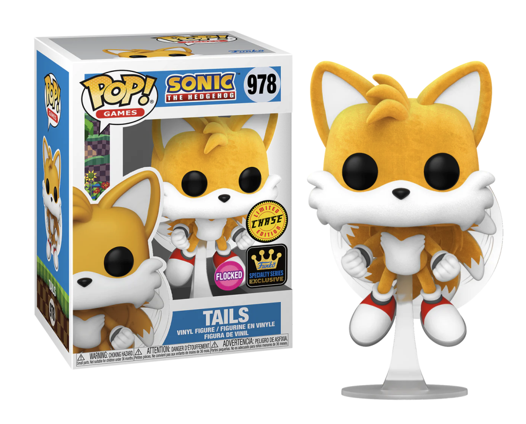 SONIC - POP Games N° 978 - Tails (Volant) (FL) avec Chase - 2