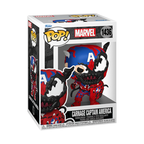 CARNAGEIZED - POP Marvel N° 1436 - Captain America - 2