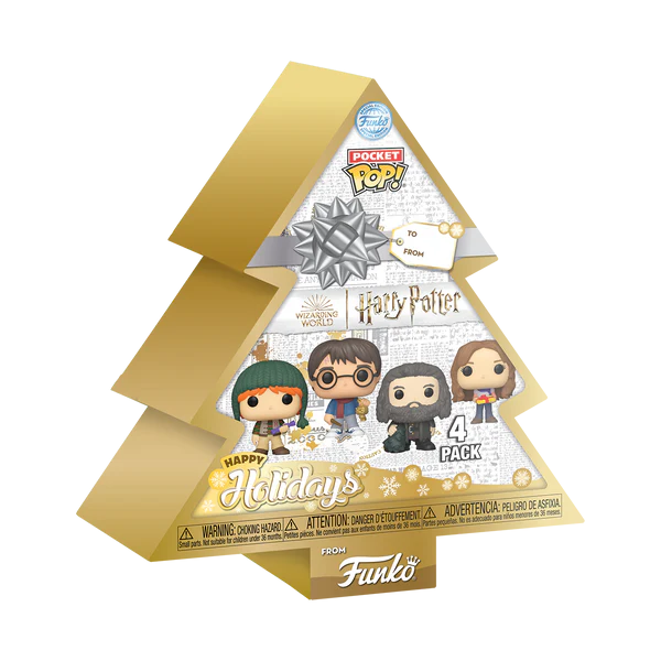 HARRY POTTER - Pocket Pop 4 Pack - Tree Holiday - 2