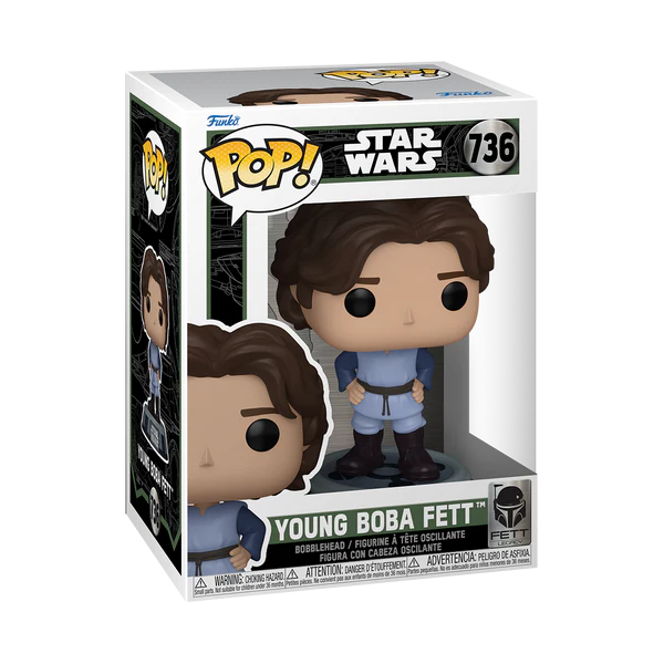 STAR WARS FETT LEGACY - POP Star Wars N° 736 - Boba Fett (Jeune) - 2