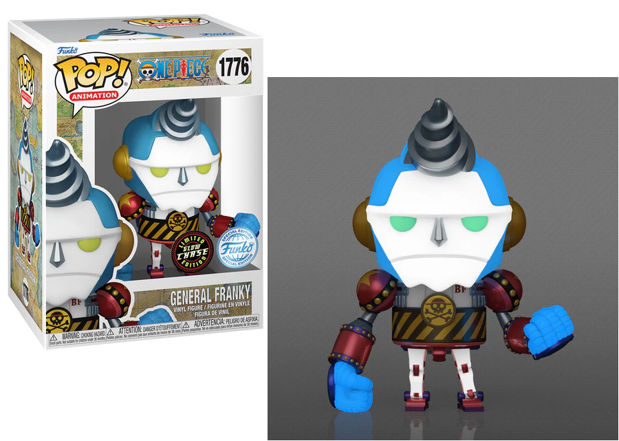 ONE PIECE - POP Animation N° 1776 - General Franky with Chase (GW