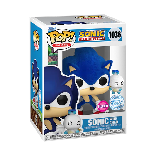 SONIC - POP Games N° 1036 - Sonic avec Hero Chao (Flocked) - 2