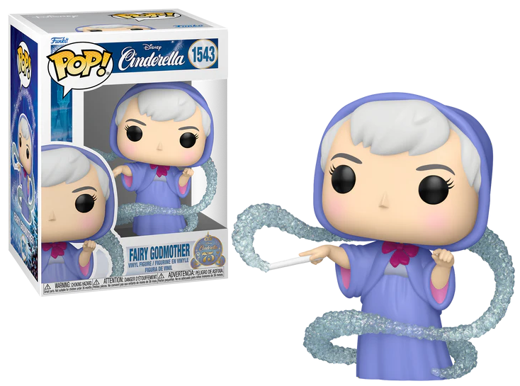 CINDERELLA 75TH ANNIVERSARY POP Disney N° 1543 Fairy Godmother