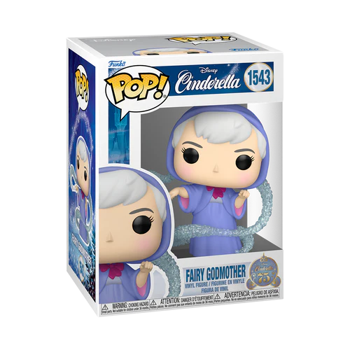 CENDRILLON 75EME ANNIVERSAIRE - POP Disney N° 1543 - La Fée Marraine - 2