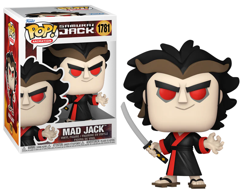 SAMURAI JACK POP Animation N° 1781 Mad Jack