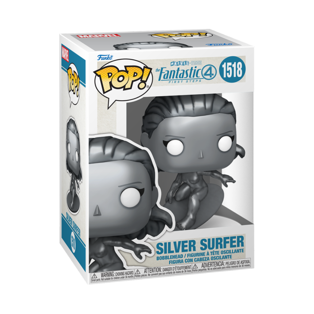 LES 4 FANTASTIQUES - POP Marvel N° 1518 - Le Surfeur d'Argent - 2