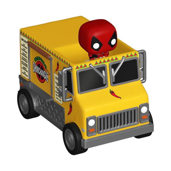 MARVEL - Bitty Pop Ride - Deadpool avec Camion Chimichanga - 3