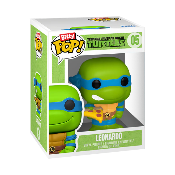 TORTUES NINJAS - Bitty Pop Ride - Leonardo avec Van - 4