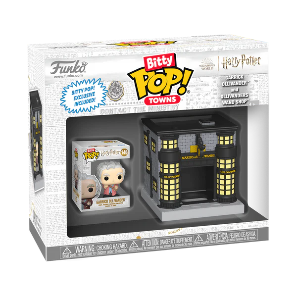HARRY POTTER -Bitty Pop Town -Garrick Ollivander et magasin Ollivander - 2