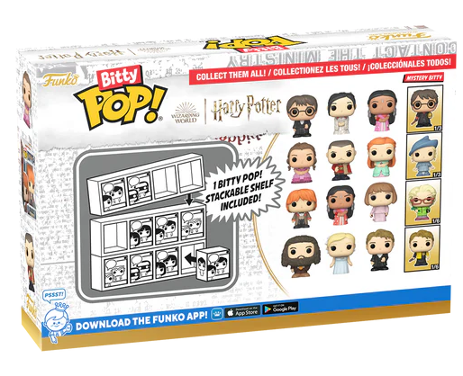 HARRY POTTER 4 - Bitty Pop 4 Pack 2.5cm - Harry - 2