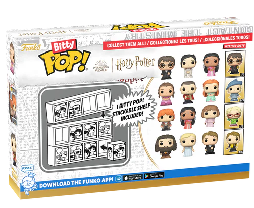 HARRY POTTER 4 - Bitty Pop 4 Pack 2.5cm - Hermione - 2