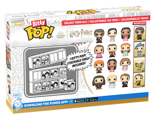 HARRY POTTER 4 - Bitty Pop 4 Pack 2.5cm - Hagrid - 2