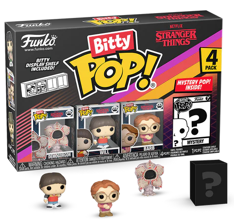 STRANGER THINGS - Bitty Pop 4 Pack 2.5cm - Demogorgon : ShopForGeek.com ...