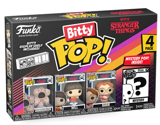 STRANGER THINGS - Bitty Pop 4 Pack 2.5cm - Demogorgon - 2