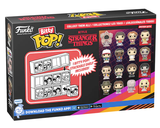 STRANGER THINGS - Bitty Pop 4 Pack 2.5cm - Demogorgon - 3