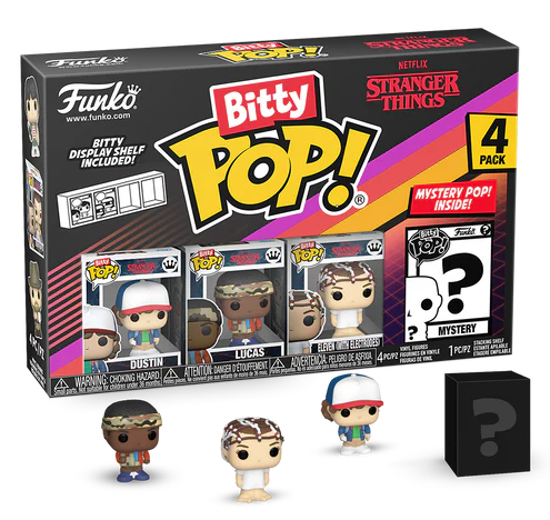 STRANGER THINGS Bitty Pop Pack Dustin ShopForGeek
