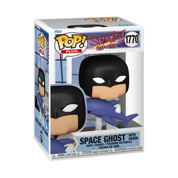 SGCTC - POP Plus Animation N° 1770 - Space Ghost avec Requin - 2