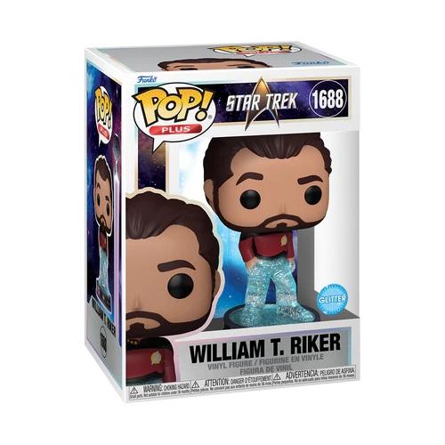 STAR TREK TRANSPORTER - POP Plus N° 1688 - Riker (Glitter) - 2