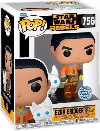 STAR WARS REBELS - POP & Buddy N° 756 - Ezra avec Loth-cat - 2