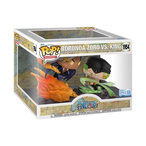 ONE PIECE - POP Moment N° 1954 - Unmasked King VS Zoro - 2