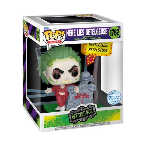 BEETLEJUICE - POP Deluxe N° 1762 - Here Lies Betelguise - 2