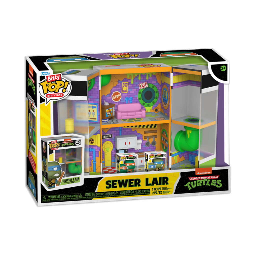 BITTY BOXES - Les Tortues Ninjas - Sewer Home - 2