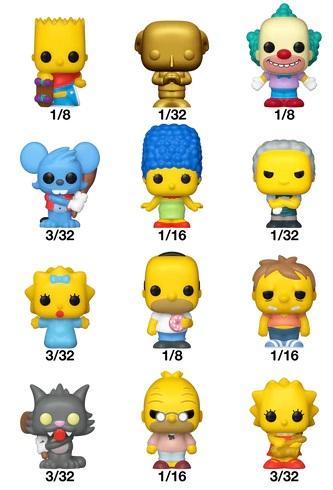 LES SIMPSONS - Mystery Bitty Pop (Box 32 pièces) - 2