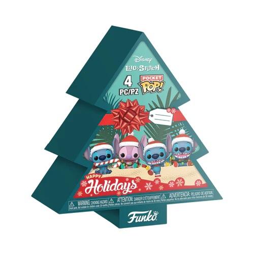 STITCH HOLIDAY - Pocket Pop 4 Pack - Tree Box - 2
