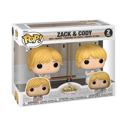 LA VIE DE PALACE DE ZACK ET CODY - POP Disney - 2 Pack Zack & Cody - 2
