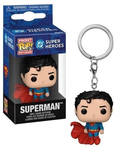DC COMICS NEW CLASSICS Pocket Pop Keychain Superman