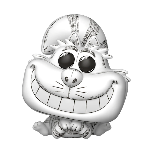 SKETCHED - POP Disney N° 1645 - Chat du Cheshire - 3