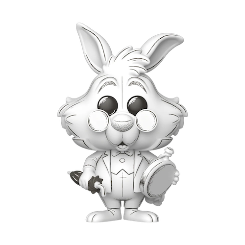 SKETCHED - POP Disney N° 1650 - Lapin Blanc - 3