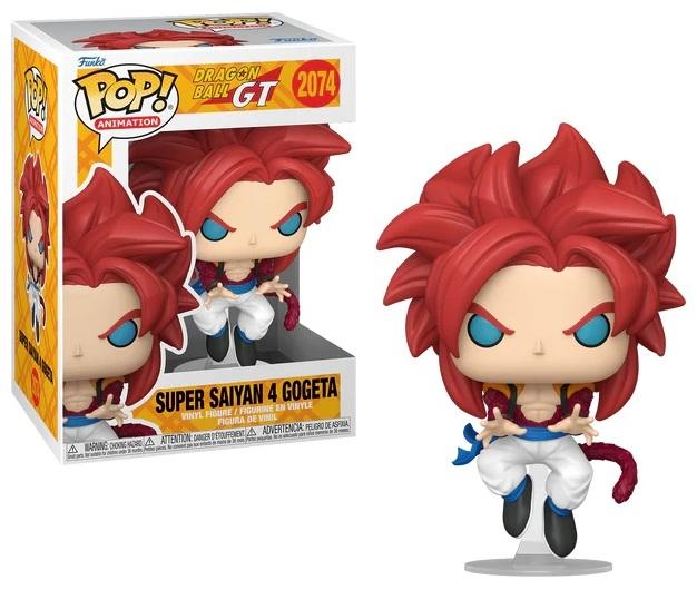 DRAGON BALL GT POP Animation N° 2074 SS4 Gogeta with Chase (GW