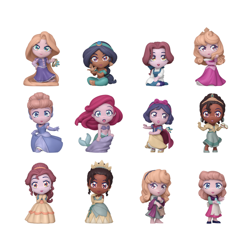 DISNEY PRINCESS MANGA - Mystery Minis (BOX 12 Figurines) - 2