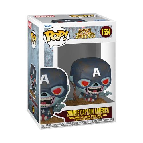 MARVEL ZOMBIES - POP Marvel N° 1554 - Zombie Captain America - 2