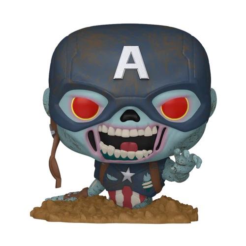 MARVEL ZOMBIES - POP Marvel N° 1554 - Zombie Captain America - 3